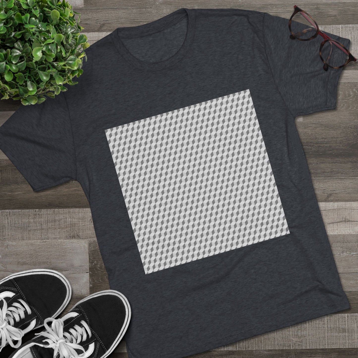 HOA Minimalist Pattern Unisex Tri-Blend Crew Tee