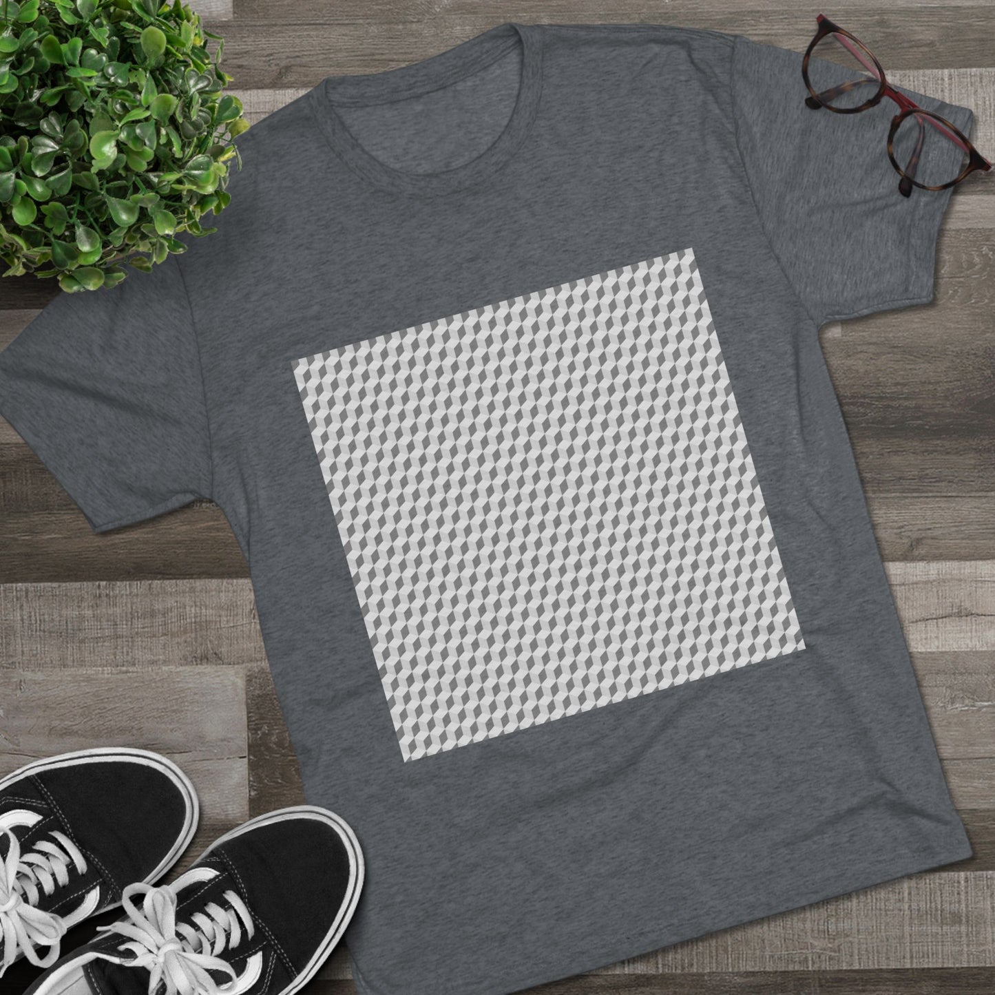 HOA Minimalist Pattern Unisex Tri-Blend Crew Tee