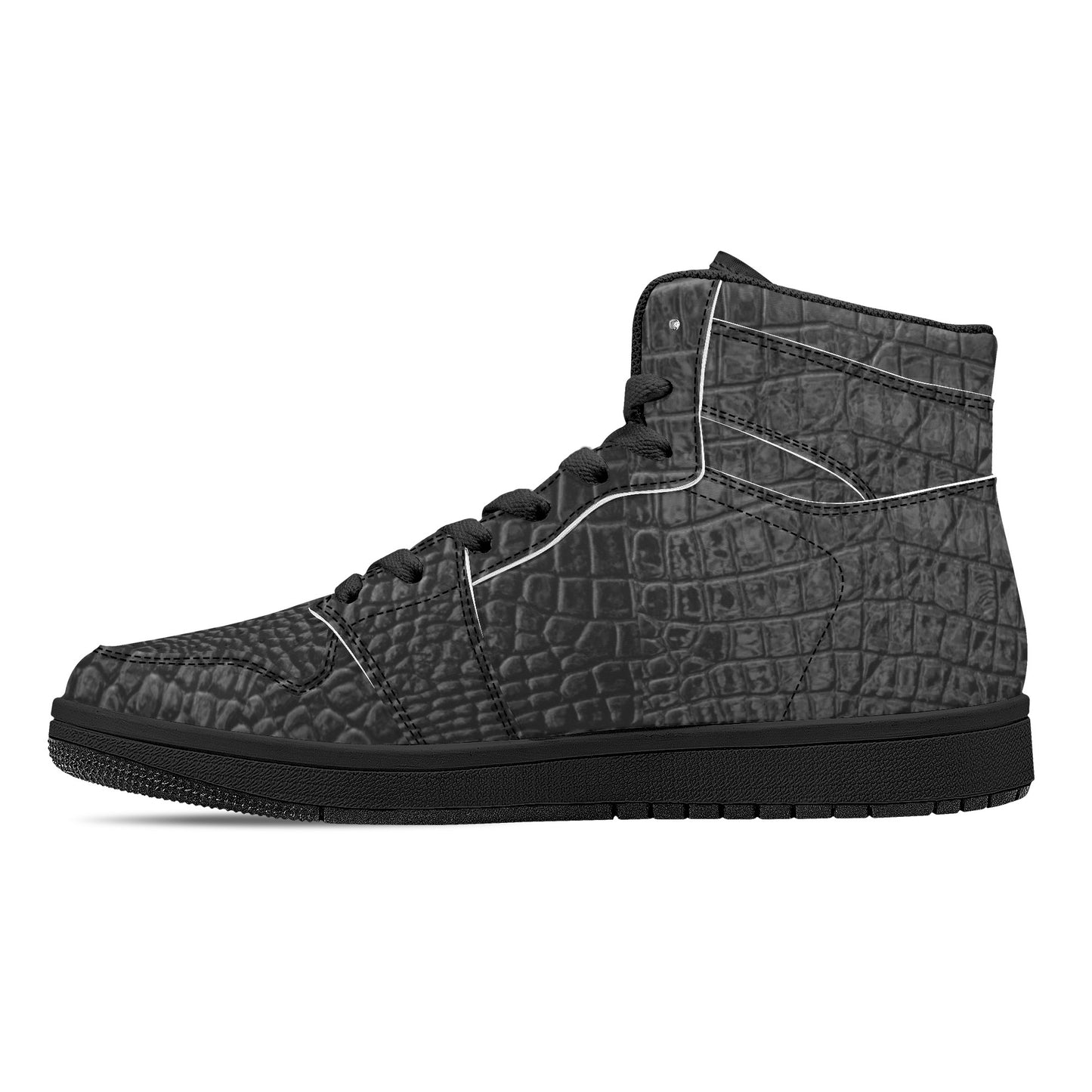Men's High Top Leather