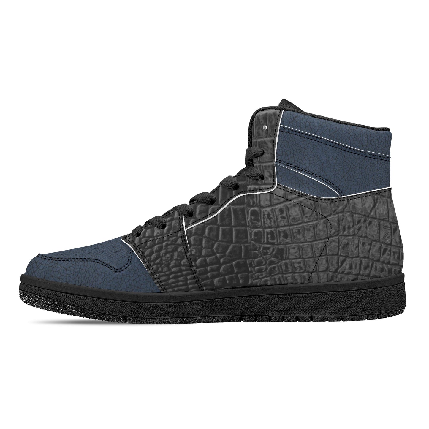 Men's High Top Leather Sneakers