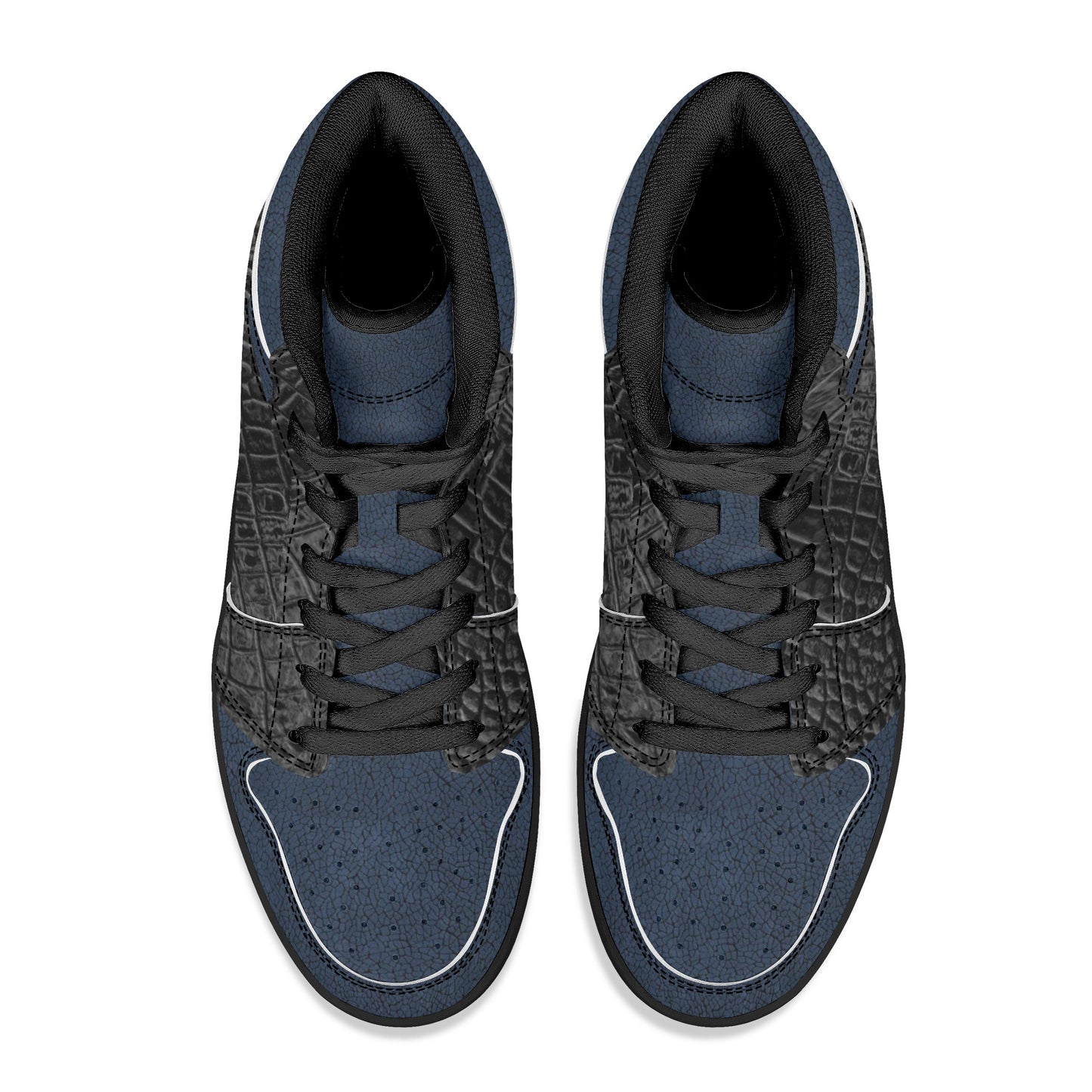 Men's High Top Leather Sneakers