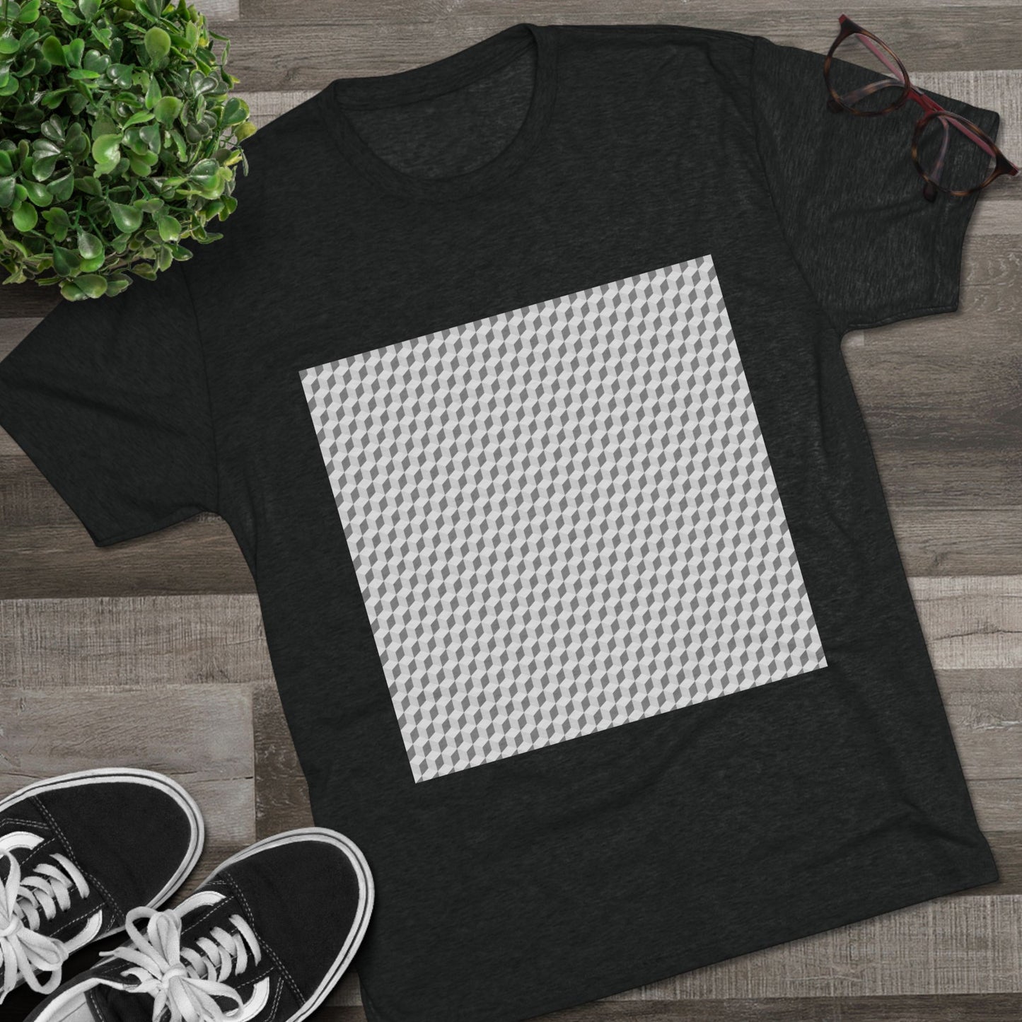 HOA Minimalist Pattern Unisex Tri-Blend Crew Tee