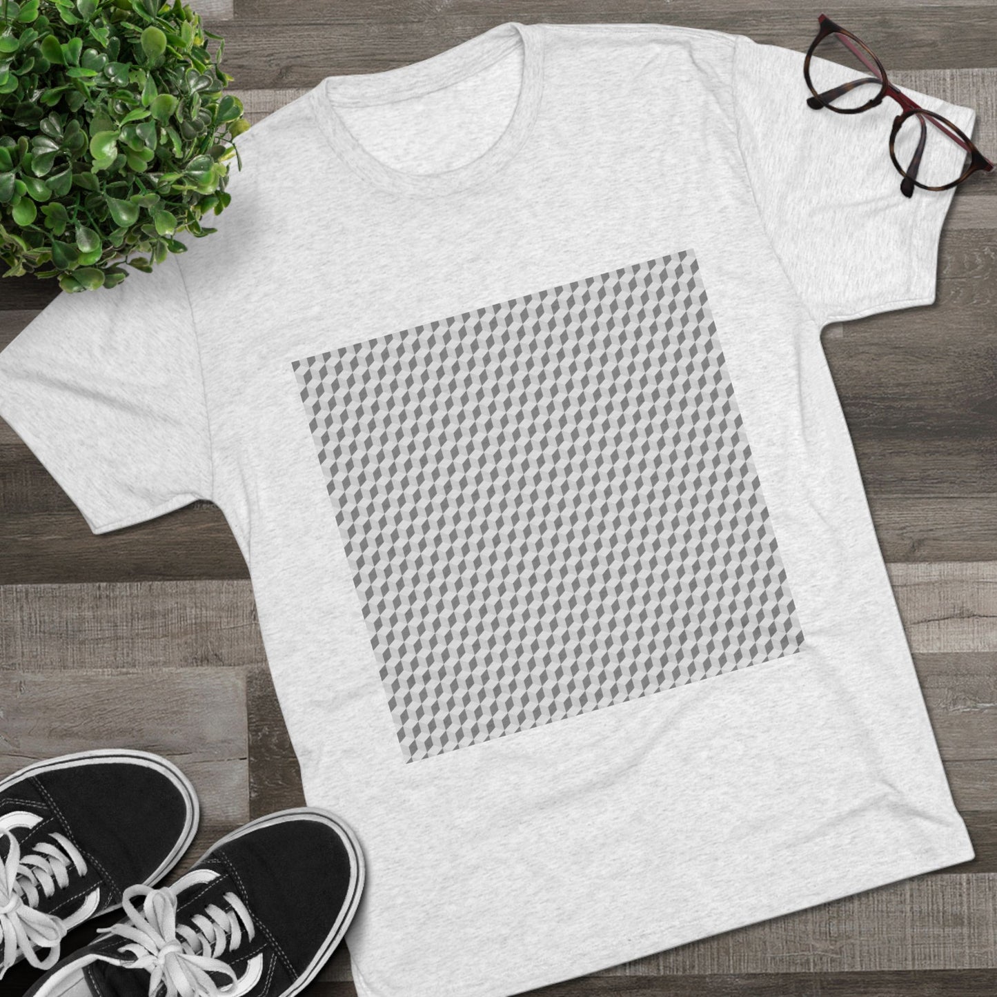 HOA Minimalist Pattern Unisex Tri-Blend Crew Tee