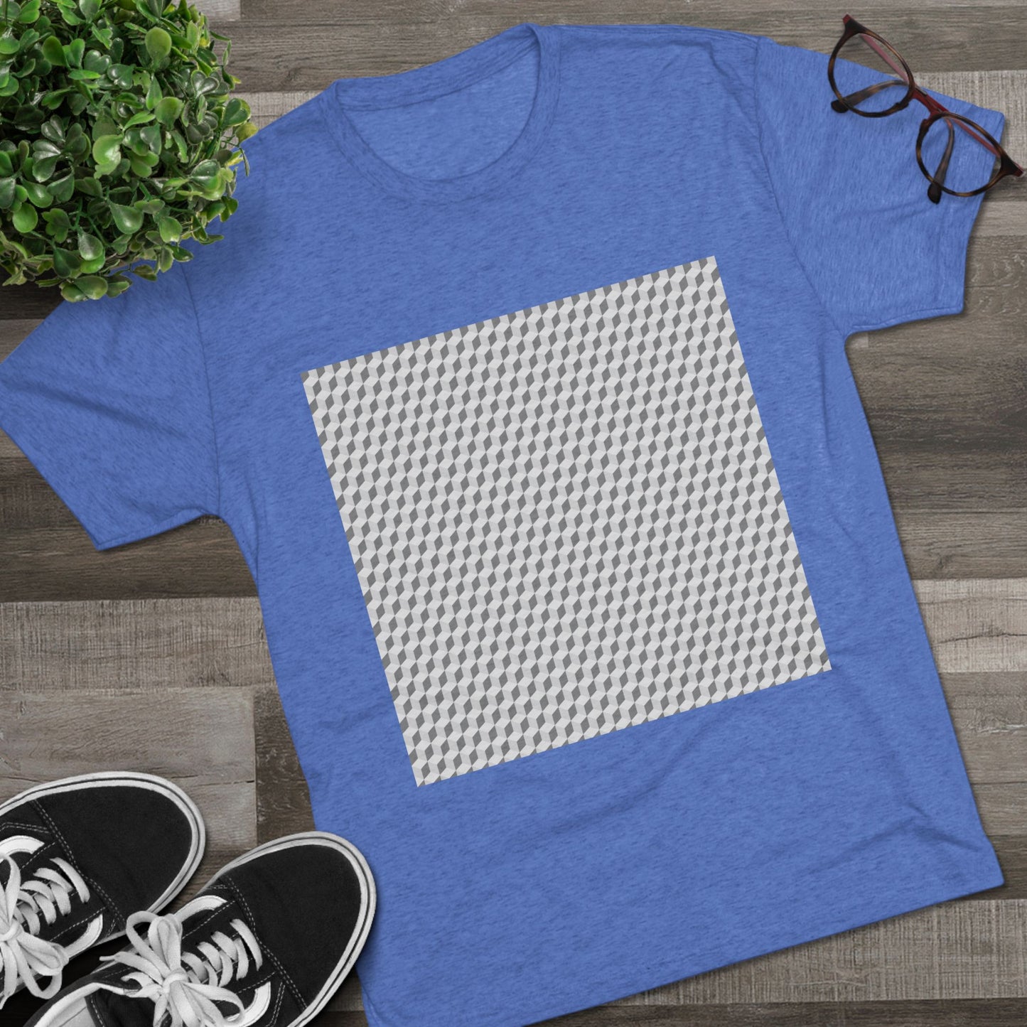 HOA Minimalist Pattern Unisex Tri-Blend Crew Tee