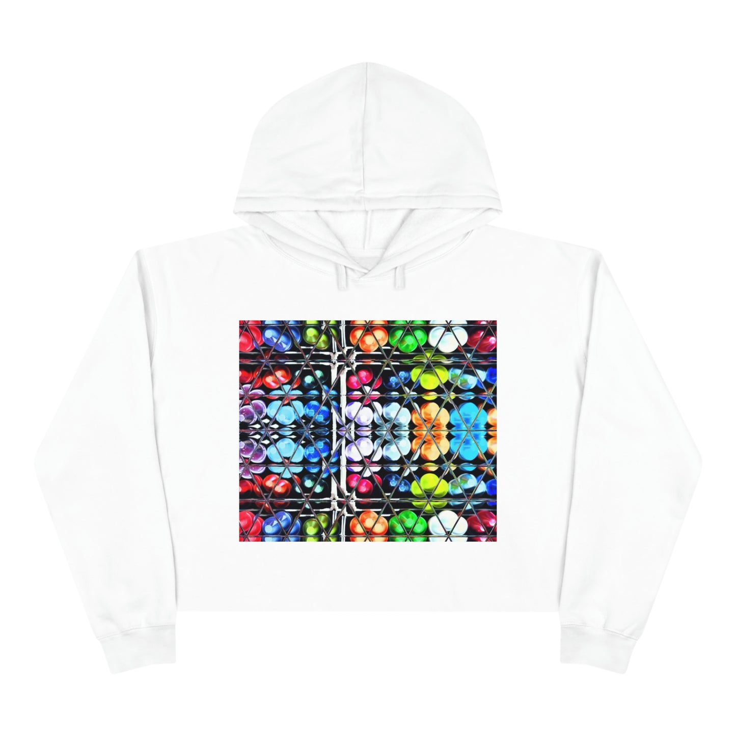 Dot Crop Hoodie