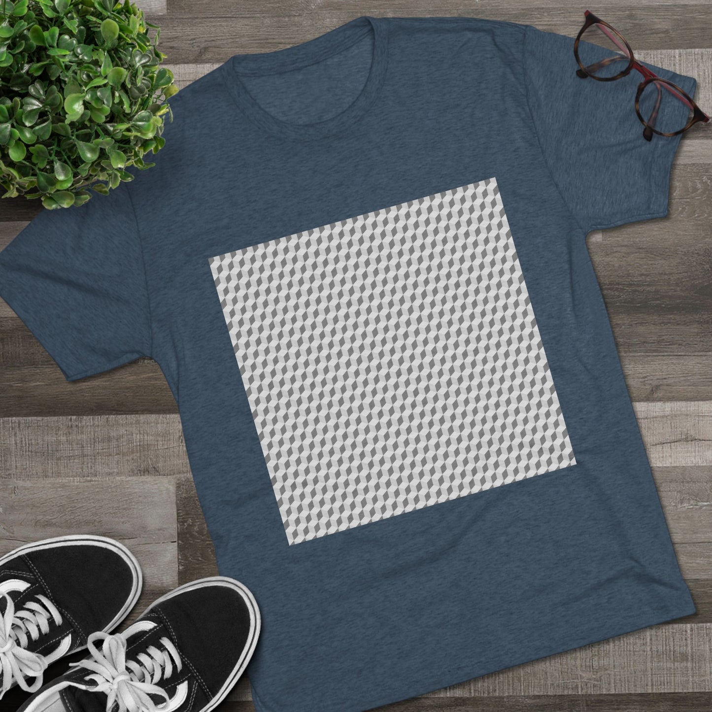 HOA Minimalist Pattern Unisex Tri-Blend Crew Tee