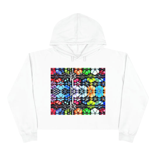 Dot Crop Hoodie